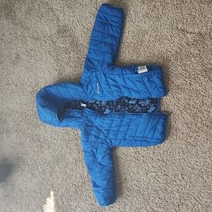 Columbia Jacket 4T Blue Reversablr
